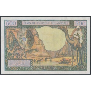 Äquatorialafrikanische Staaten, Republik Kongo, 500 Franken (1963)