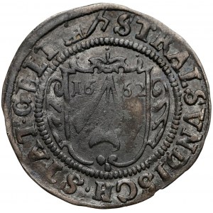 Pomorze, Karol XI, Strzałów, 1/24 talara 1662