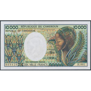 Cameroon, 10.000 Francs (1981)