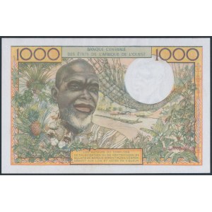 Państwa Afryki Zachodniej, Wybrzeże Kości Słoniowej, 1.000 franków 1961