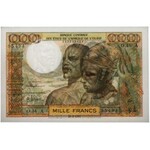 West Africa States, Ivory Coast, 1.000 Francs 1961