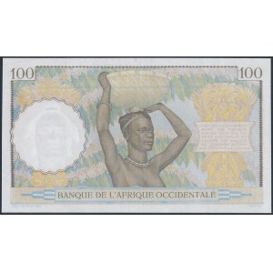 French West Africa, 100 Francs 1941