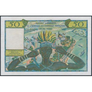 Francuska Afryka Zachodnia, 50 franków (1956)