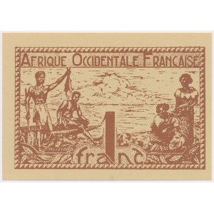 Französisch-Westafrika, 1 Franken (1944)