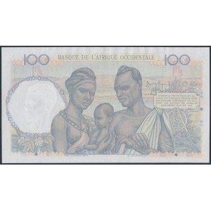 French West Africa, 100 Francs 1949