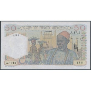 French West Africa, 50 Francs 1948