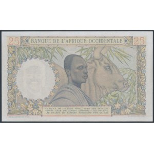 Französisch-Westafrika, 25 Franken 1953