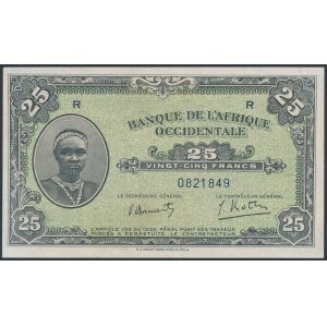 French West Africa, 25 Francs 1942