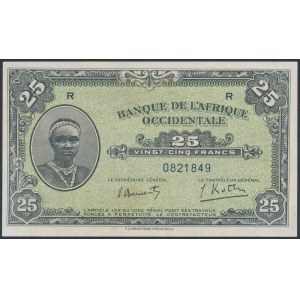 Francuska Afryka Zachodnia, 25 franków 1942