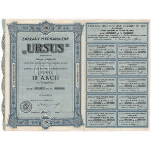 Zakłady Mechaniczne URSUS, Em.1, 10x 15 złotych 