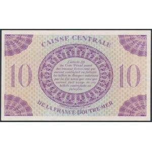 French Equatorial Africa, 10 Francs 1944