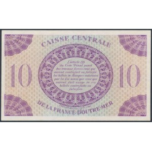 Französisch-Äquatorialafrika, 10 Franken 1944