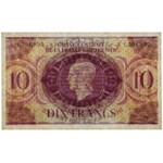 French Equatorial Africa, 10 Francs 1944