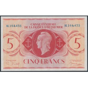 Französisch-Äquatorialafrika, 5 Franken 1944