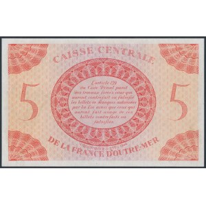 French Equatorial Africa, 5 Francs 1944