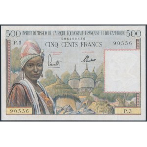 Francuska Afryka Równikowa, 500 franków (1957)