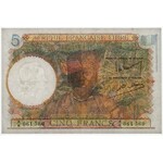 French Equatorial Africa, 5 Francs (1941)