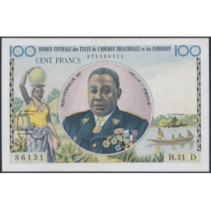 Französisch-Äquatorialafrika, 100 Franken (1957)