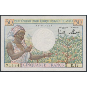 Francuska Afryka Równikowa, 50 franków (1957)