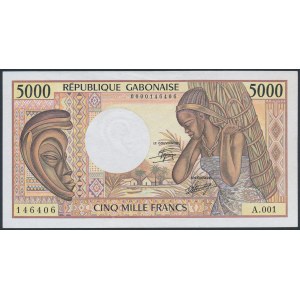 Gabon, 5.000 Francs (1984)