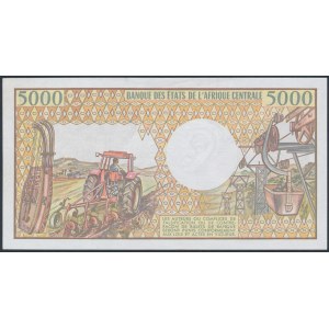 Gabun, 5.000 Franken (1984)