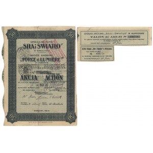 SIŁA i ŚWIATŁO, 50 złotych 1925