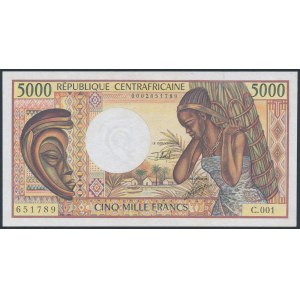 Zentralafrikanische Republik, 5.000 Franken (1984)