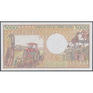 Republika Środkowoafrykańska, 5.000 franków (1984)