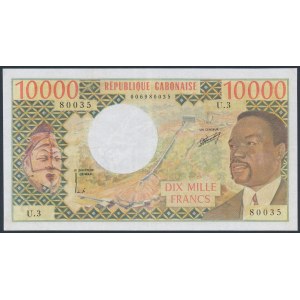 Gabon, 10.000 franków (1974)