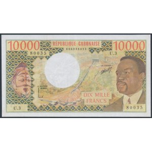 Gabon, 10.000 Francs (1974)