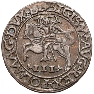 Zygmunt II August, Trojak 1565 - Szyderczy - rzadki