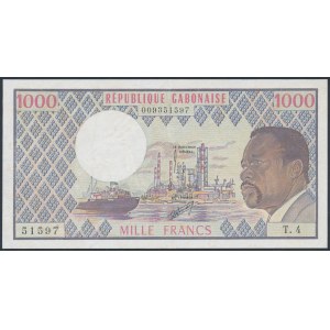 Gabon, 1.000 Francs (1978)