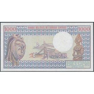 Chad, 1.000 Francs 1980