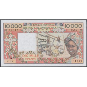 Państwa Afryki Zachodniej, Wybrzeże Kości Słoniowej, 10.000 franków (1977-82)