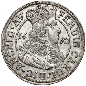 Austria, Tyrol, Ferdinand Carl, 3 Kreuzer 1662, Hall