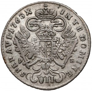 Austria, Franciszek I Lotaryński, 7 krajcarów 1763-PR, Praga