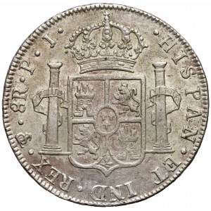 Bolivien, Carlos IV, 8 Real 1806-PTS PJ