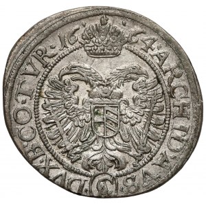 Austria, Leopold I, 3 krajcary 1664-CA, Wiedeń