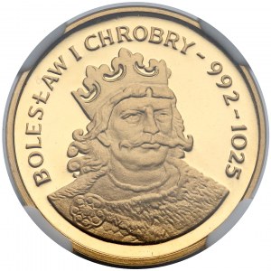 2.000 złotych 1980 Bolesław I Chrobry - NGC PF69 UC