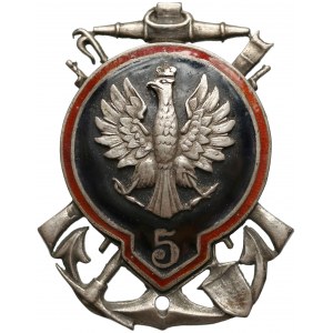 Odznaka 5 Pułku Saperów z Krakowa