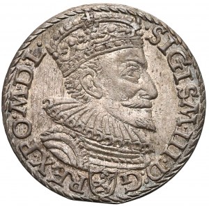Zygmunt III Waza, Trojak Malbork 1594 - 9o4 - piękny i rzadki