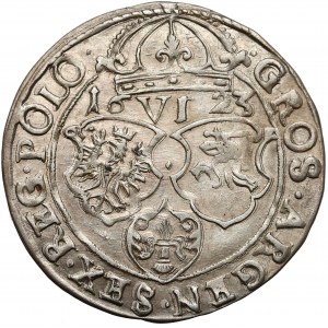 Zygmunt III Waza, Szóstak Kraków 1623 - WSPANIAŁY STAN 