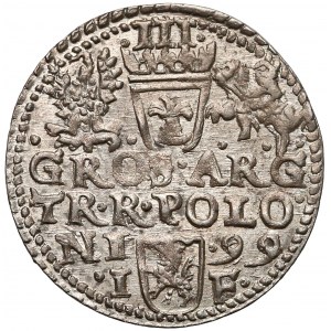 Zygmunt III Waza, Trojak Olkusz 1599 - b. ładny