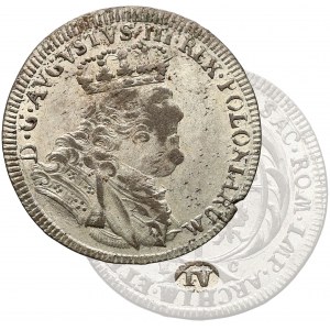 August III Sas, Szóstak Lipsk 1754 - błąd IV - a'la CZWORAK