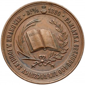 Medal 400-lecie śmierci Jana Długosza 1880 (Głowacki)