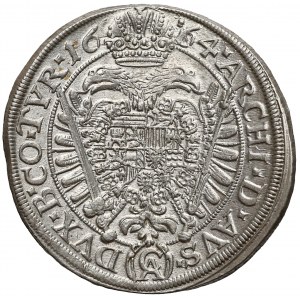 Austria, Leopold I - Holy Roman Emperor, 15 Kreuzer 1664-CA, Vienna
