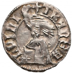 Rumunia, Hospodarstwo wołoskie, Dinar (1364-1377) - rzadki