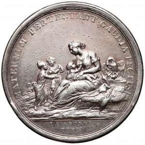 Frankreich, Ludwig XVI., Medaille La Bonne Mere / Colliget Avus
