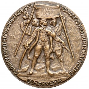 Medal BRĄZ Tadeusz Kościuszko 1746-1946 (F. Kalfas) - rzadkość