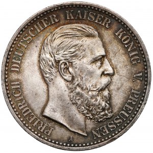 Niemcy, Prusy, Fryderyk III, 5 marek 1888-A